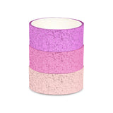 Cinta con Diseño, Glitter, Color Rosa, 3 pzas