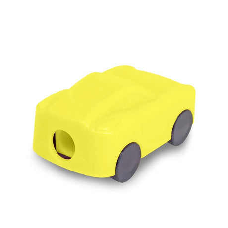 Sacapuntas, Coche, Color Amarillo y Rosa