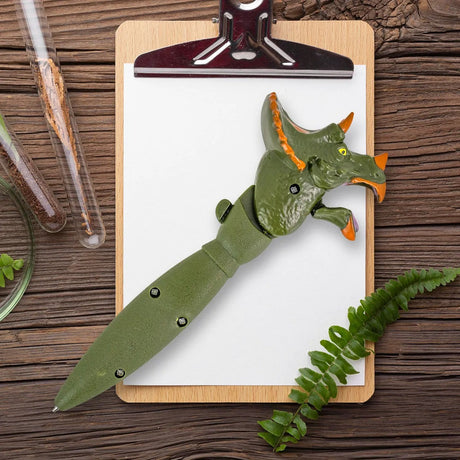 Bolí­grafo, Diseño Dinosaurio, Color Verde