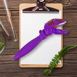 Bolí­grafo, Diseño Dinosaurio, Color Morado