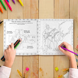 Libro para Colorear, Un Paseo con los Amigos, Frozen
