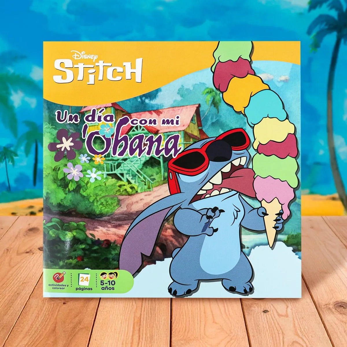 Libro para Colorear, Stitch