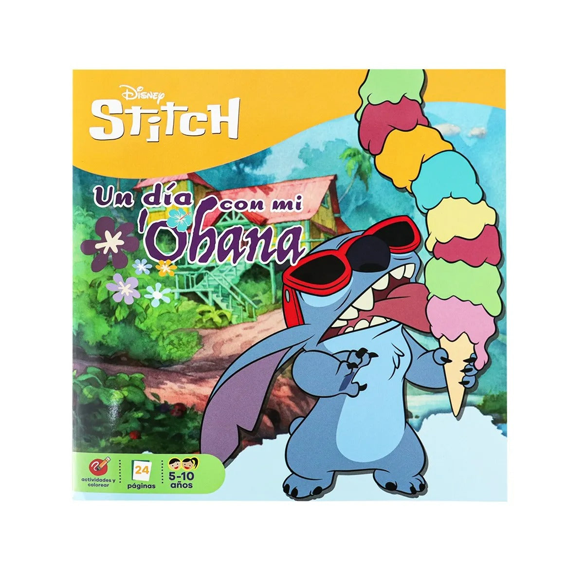 Libro para Colorear, Stitch