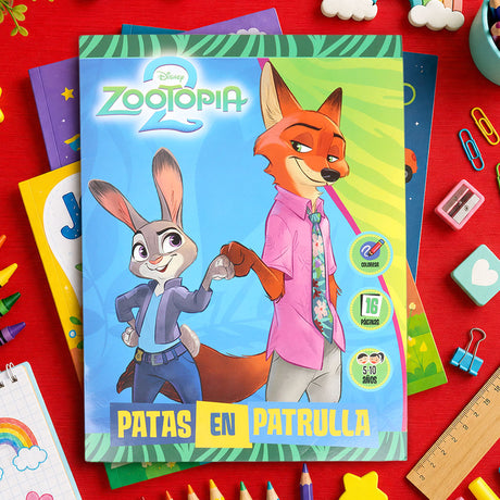 Libro para Colorear, Zootopia 2
