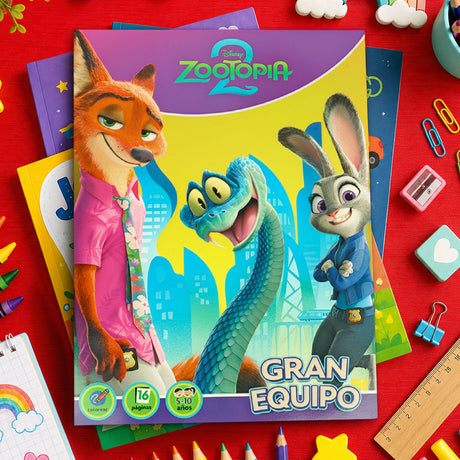 Libro para Colorear, Zootopia 2