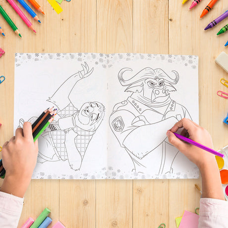 Libro para Colorear, Zootopia 2