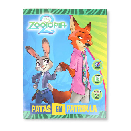 Libro para Colorear, Zootopia 2