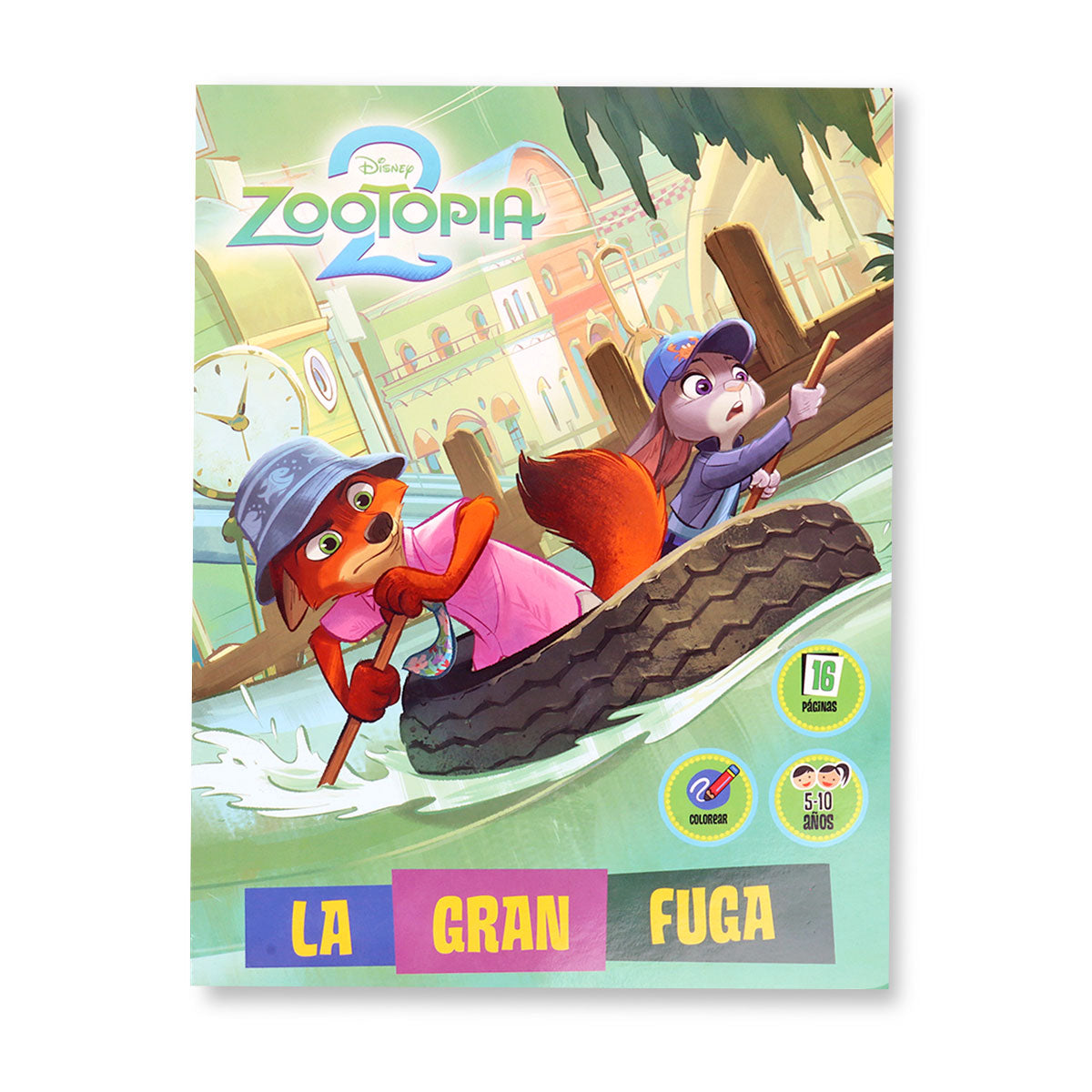 Libro para Colorear, Zootopia 2