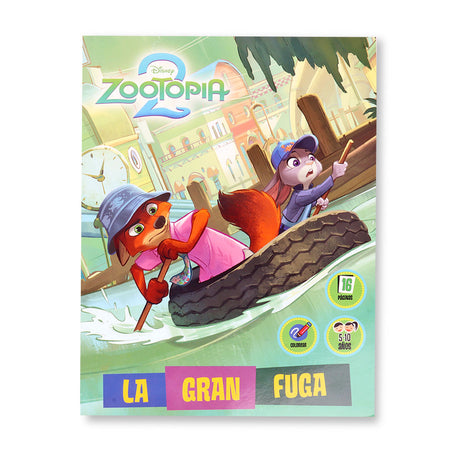 Libro para Colorear, Zootopia 2