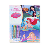 Libro para Colorear con Crayones, Princesas