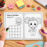 Libro para Colorear con Crayones, Bebés Llorones