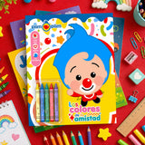 Libro para Colorear con Crayones, PlimPlim
