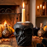 Calavera, Portavela de Cerámica