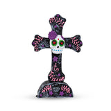 Cruz Decorativa de Cerámica, Dí­a de Muertos