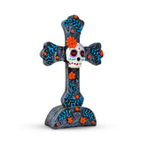 Cruz Decorativa de Cerámica, Dí­a de Muertos