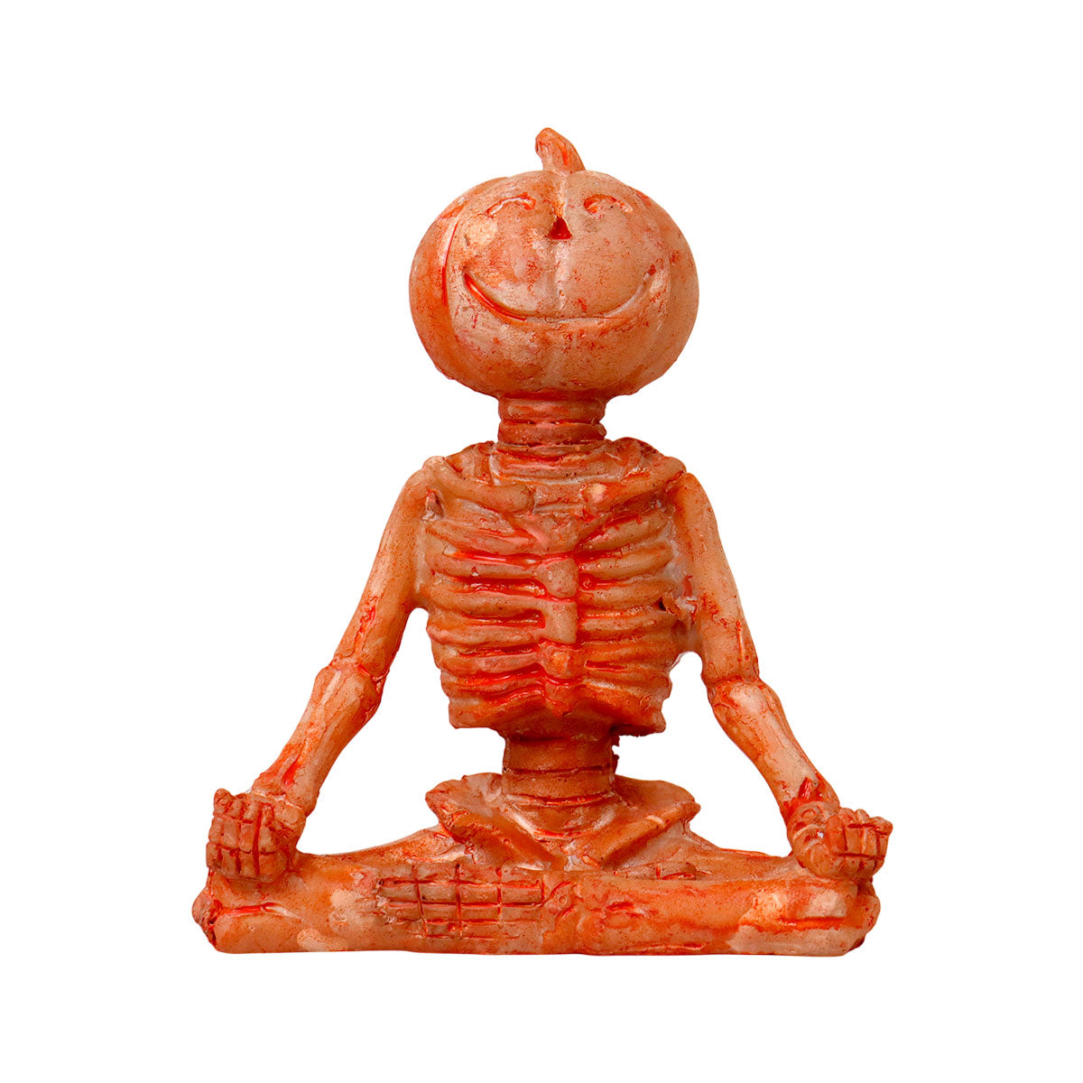 Calabaza Haciendo Yoga, Figura de Cerámica