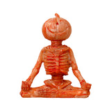 Calabaza Haciendo Yoga, Figura de Cerámica