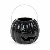 Calabaza, Figura de Cerámica, Color Negro