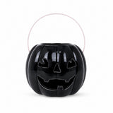 Calabaza, Figura de Cerámica, Color Negro