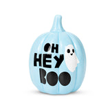 Calabaza, Figura de Cerámica, Color Azul Pastel