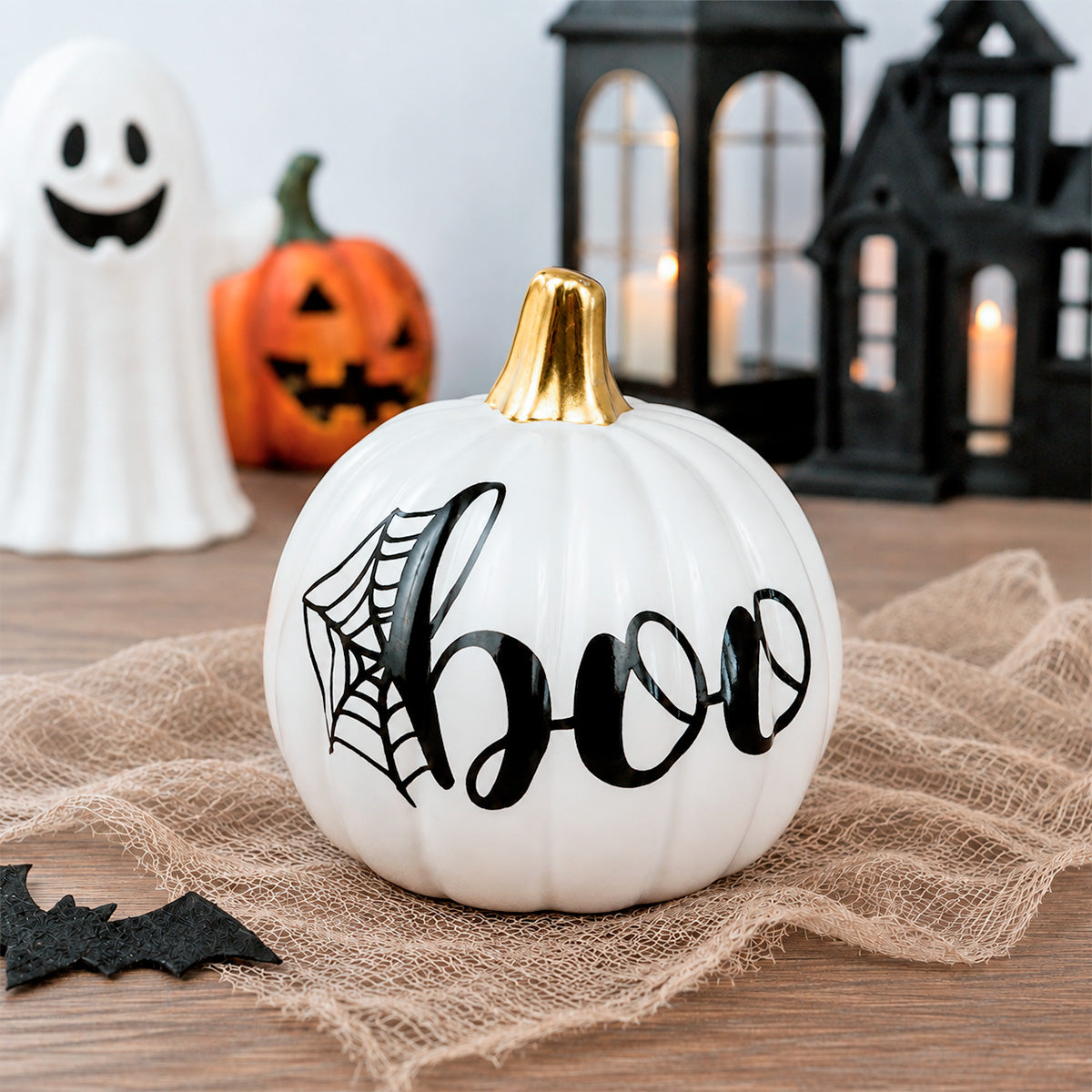 Calabaza Decorativa, Boo