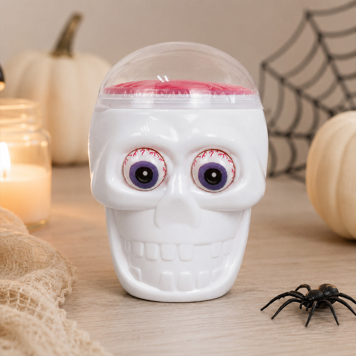Calavera con Dulces Surtidos