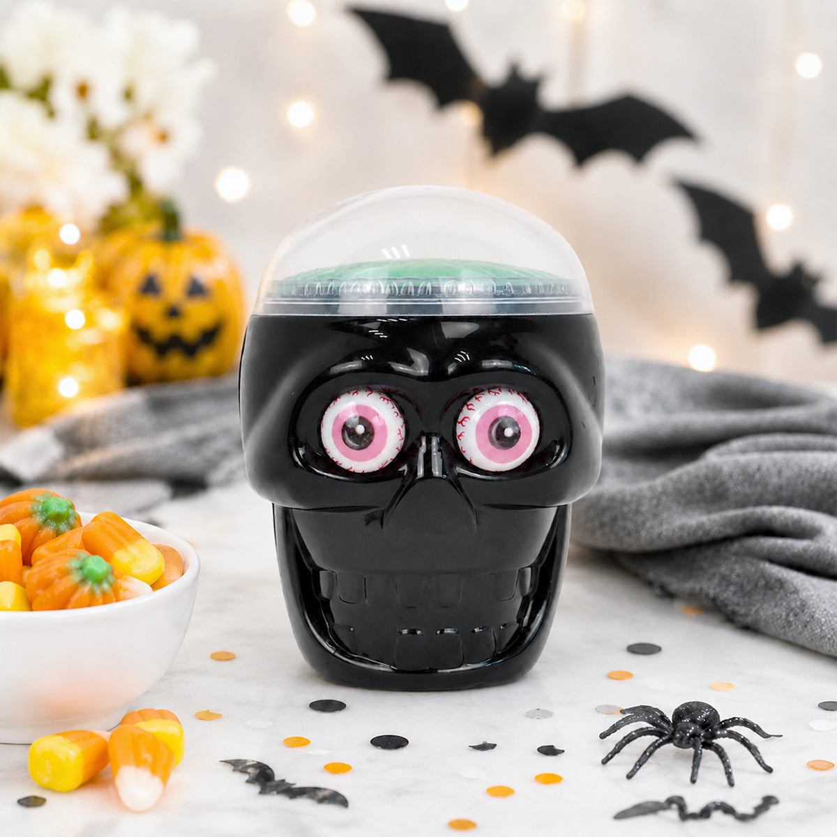 Calavera con Dulces Surtidos