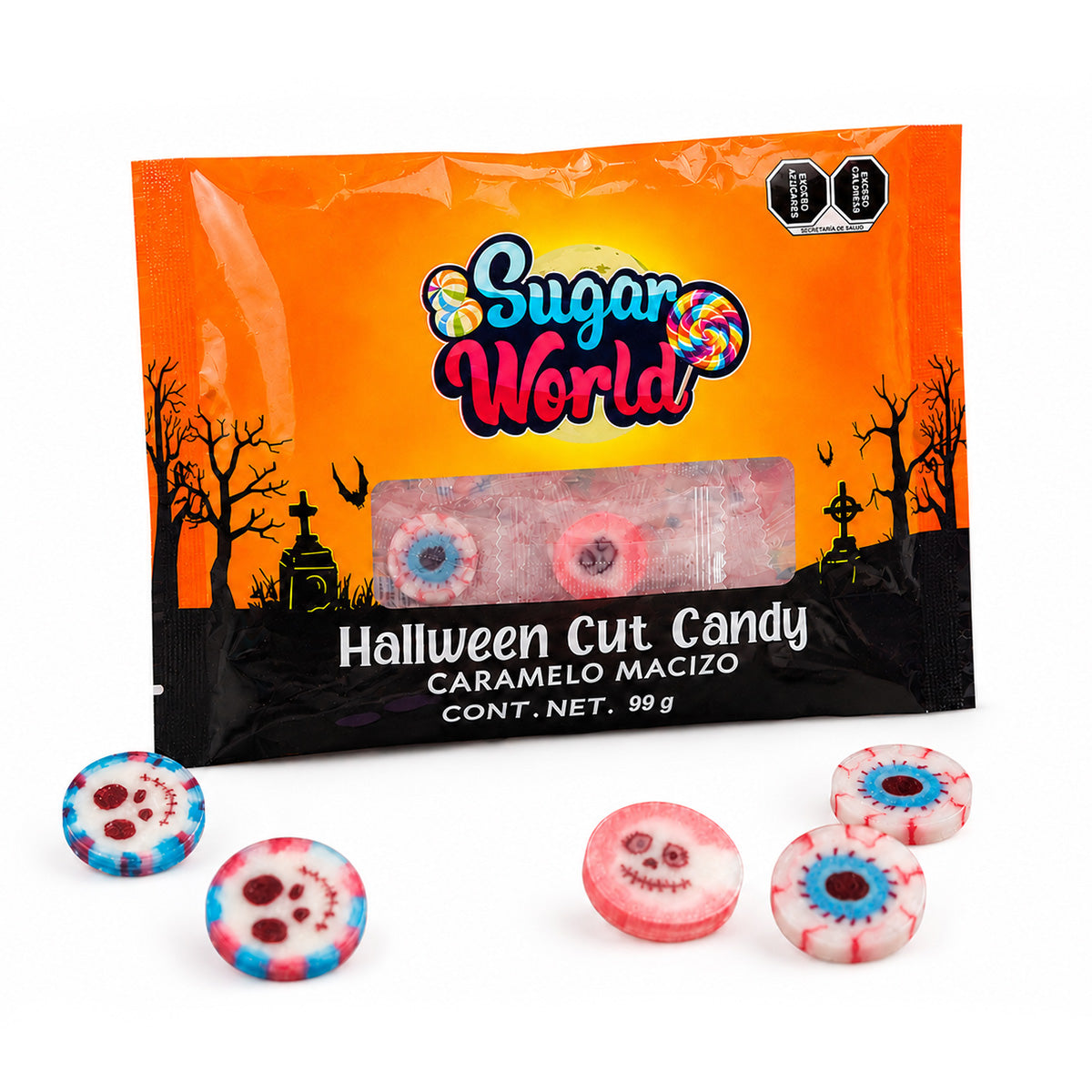 Dulces Surtidos Halloween, 99 g