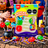 Monstruos, Paletas de Caramelo, Amos, 75 gr