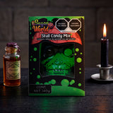 Calavera Rellena de Gomitas con Gel í�cido, Sugar World, 140 gr