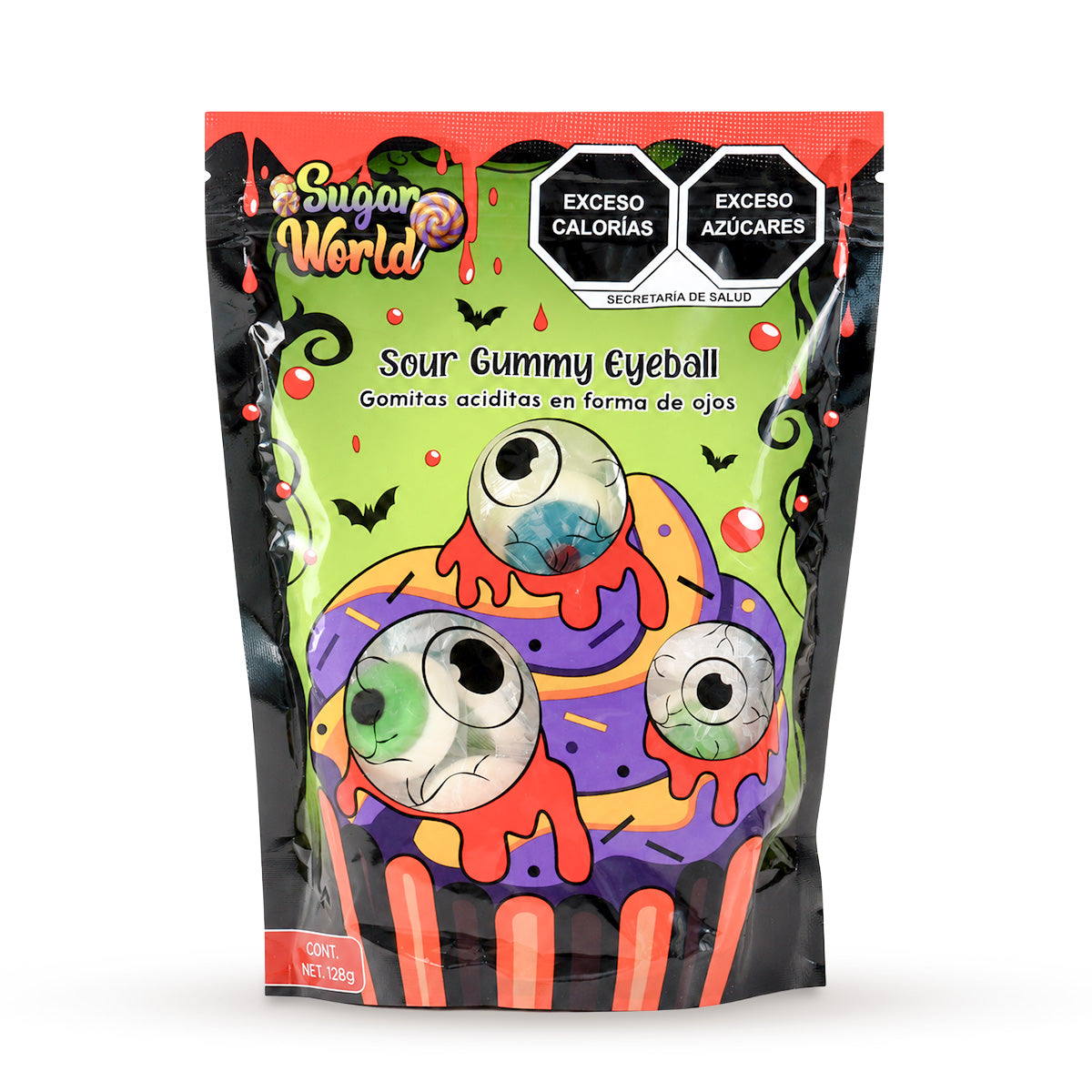 Gomitas í�cidas de Ojos, 128 gr