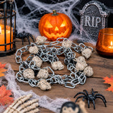 Cadena Decorativa con Calaveras