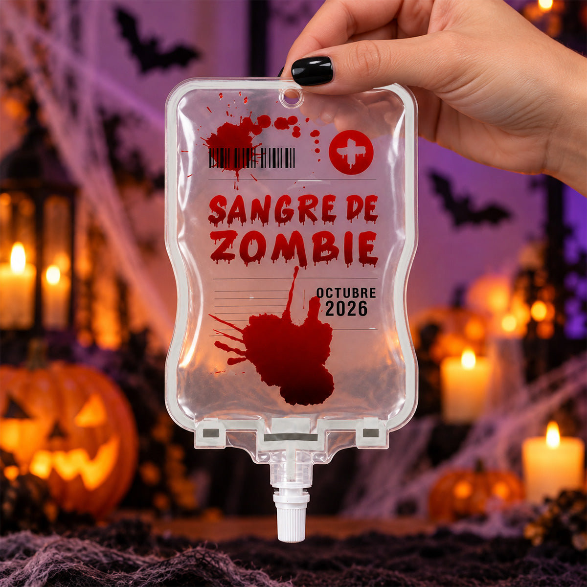 Bolsas para Sangre de Halloween