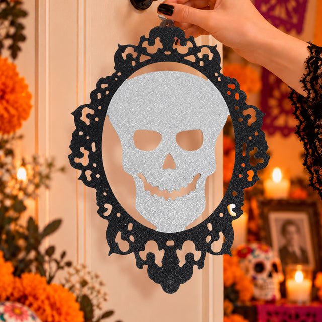 Adorno Colgante de Calavera para Halloween, 1 Pieza