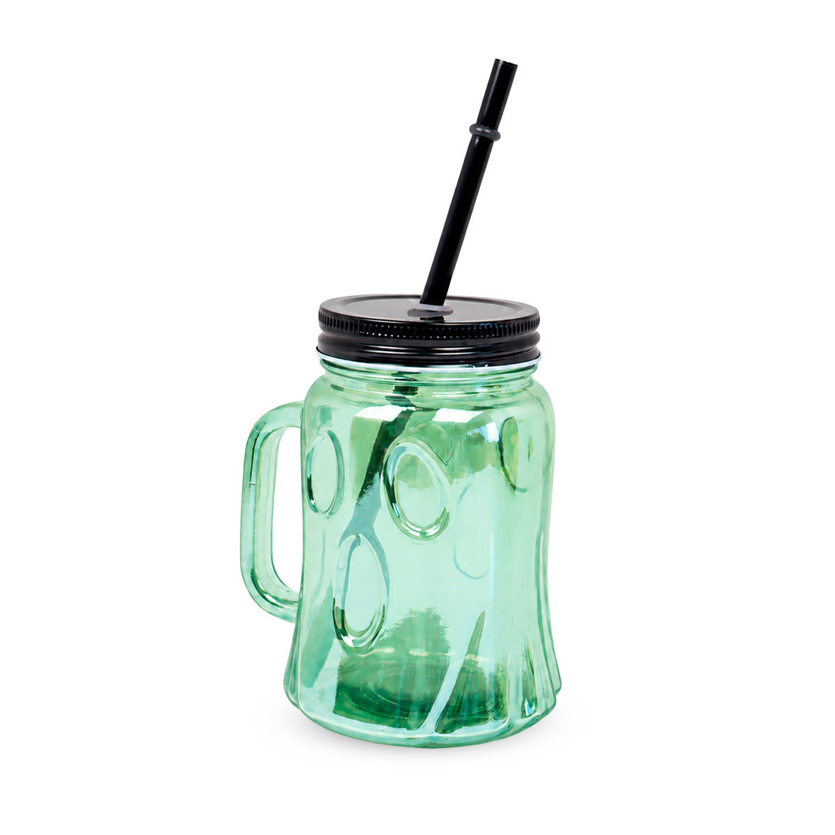 Vaso Fantasma para Halloween, Color Verde, 1 Pieza