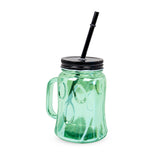 Vaso Fantasma para Halloween, Color Verde, 1 Pieza