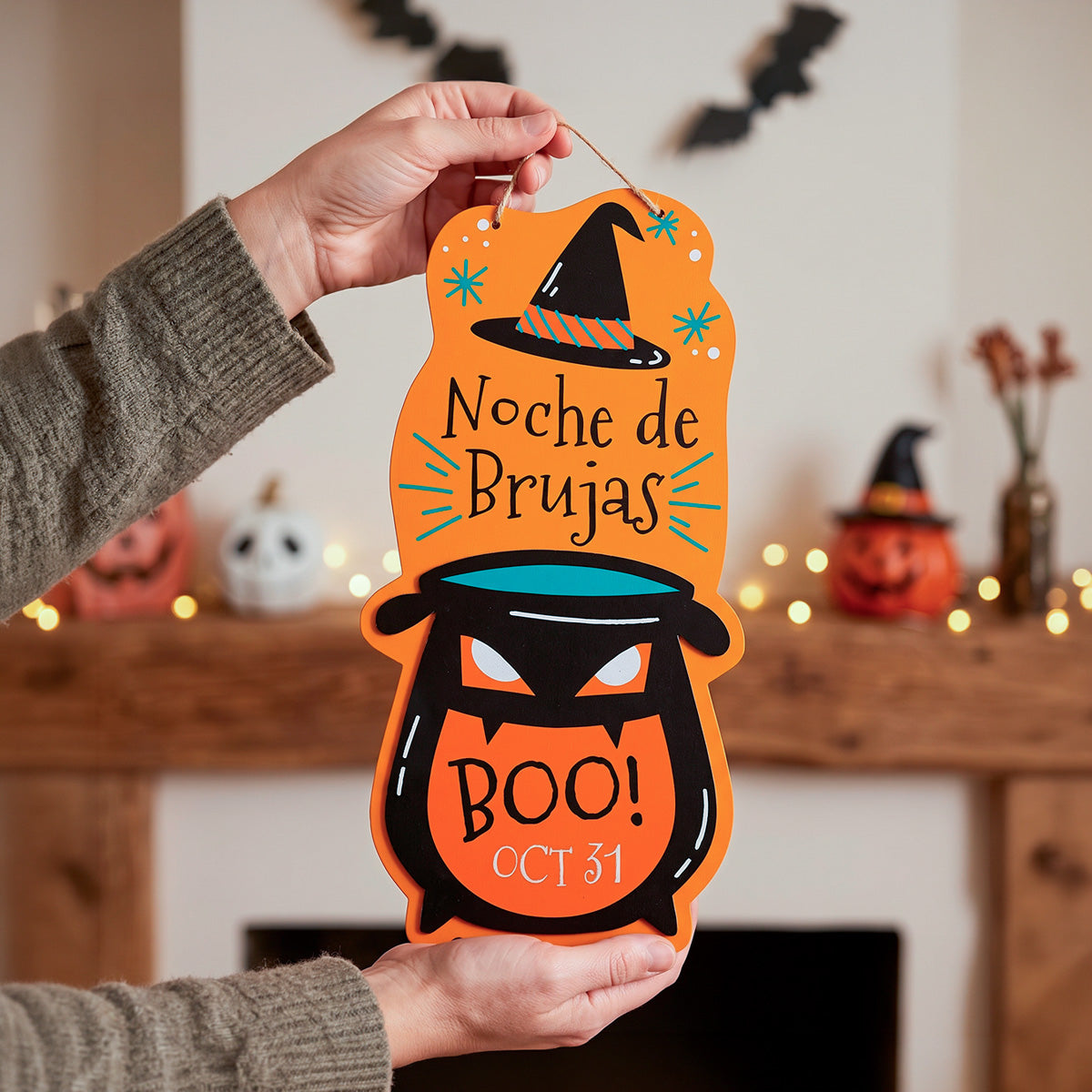Colgante de Halloween, Noche de Brujas