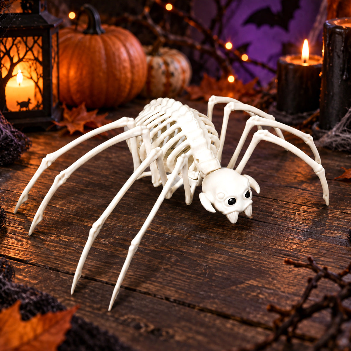 Araña Esqueleto para Halloween