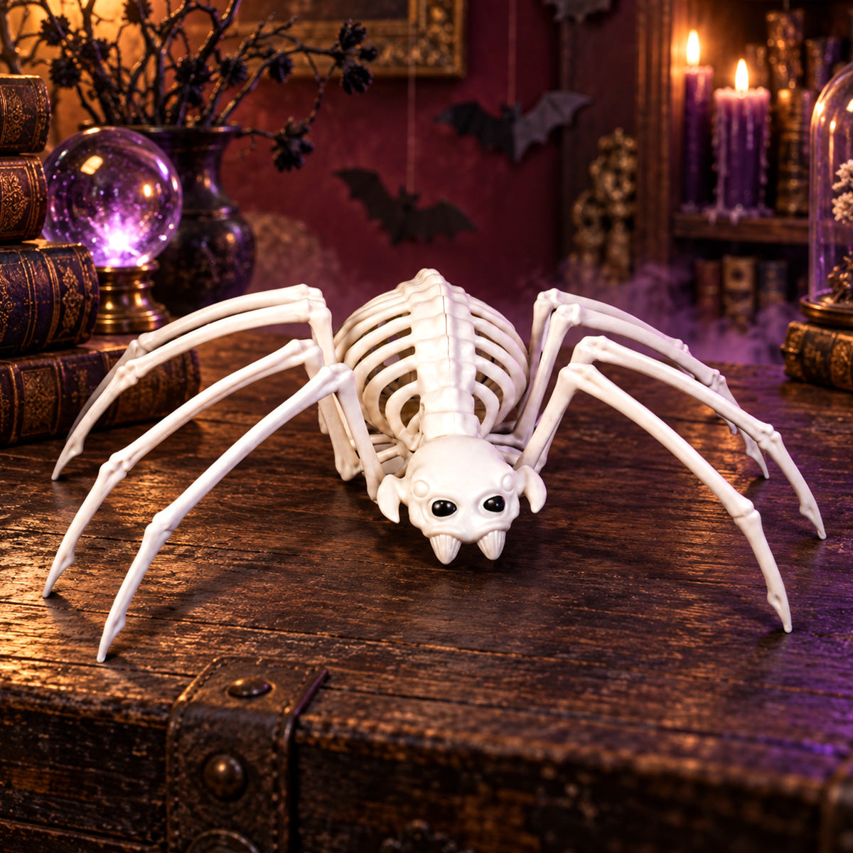 Araña Esqueleto para Halloween