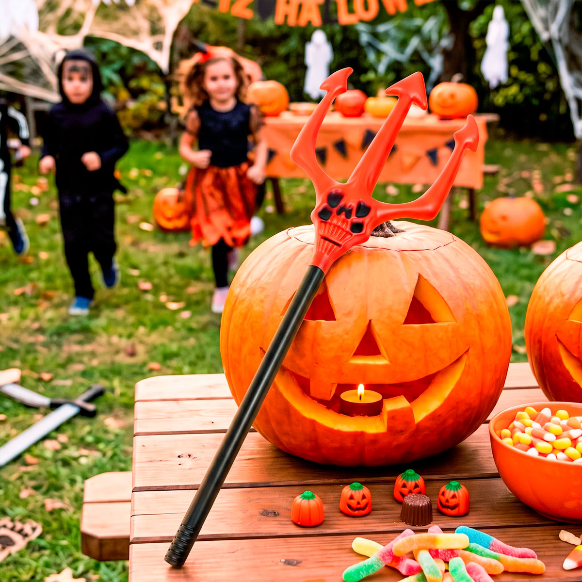 Tridente de Juguete para Halloween