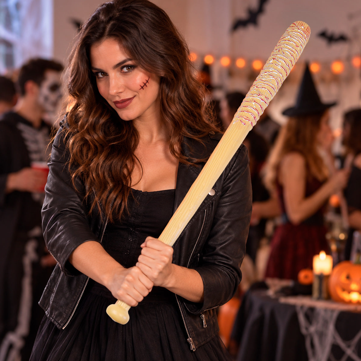 Bat Sangriento para Halloween, 75 cm