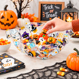 Charola de Plástico con Diseño de Fantasmas para Halloween