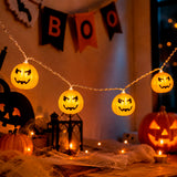 Luces LED en Forma de Calabaza