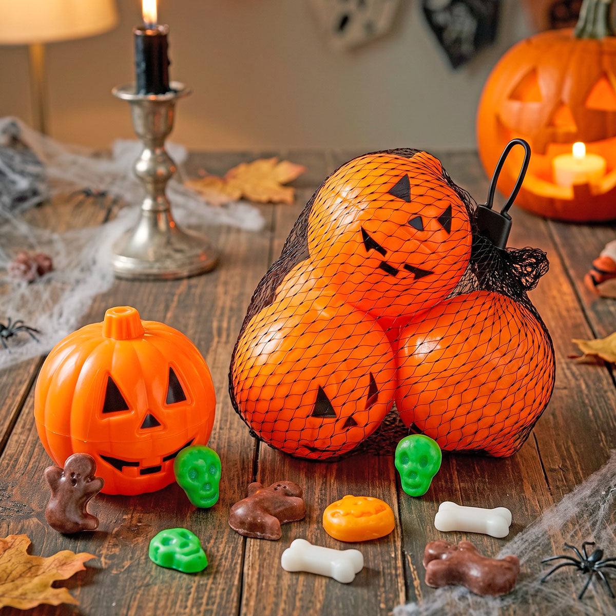 Calabazas con Dulces, 4 pzas