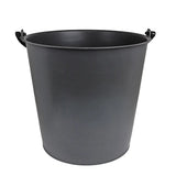 Cubeta de Plástico, Color Negro, 13 L