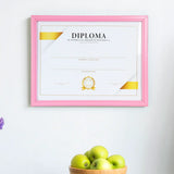Porta Documento, Marco Color Rosa