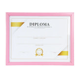 Porta Documento, Marco Color Rosa