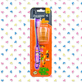 Cepillo Dental color Morado para Niños + Estuche, El Chavo del 8