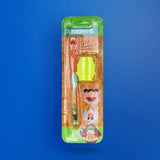 Cepillo Dental para Niños + Estuche, color Naranja, El Chavo del 8