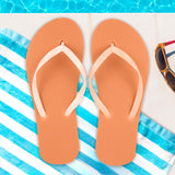 Sandalias, Color Naranja y Plata, Talla 23